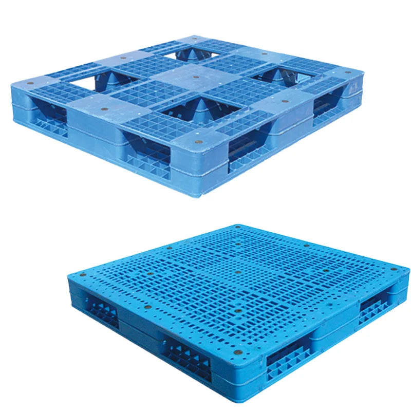 Wholesale Customizable Reusable Plastic Plant Storage Trays from China Certified Supplier Euro Pallet 4-Way Entry