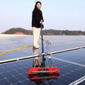 High Pressure Brush with Soft Bristles Water Flow Telescopic Aluminum Pole for Solar Panel Cleaning and Window Cleaning Brush MegaBDM