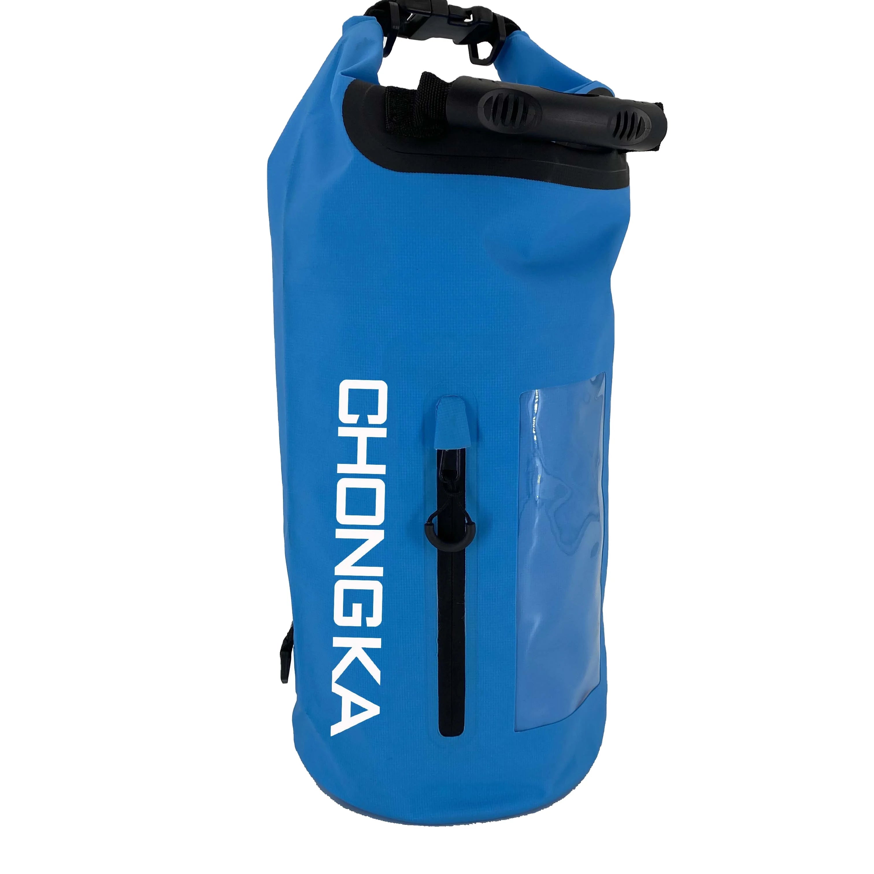 Professional Customized 500D PVC Waterproof Dry Bag Backpack with Zipper Pocket