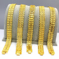 Jachon South Africa Sikkim Jewelry Wholesale Men's Sand Gold Bracelet Pride Bracelet
