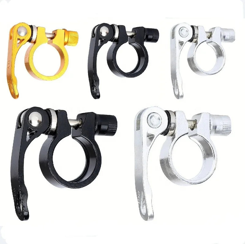 electric bike aluminum alloy adjustable 31.8mm/28.6mm/34.9mm  seatpost quick release Clamp For Bicycle Accessories