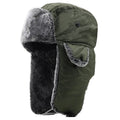 Wind Protection Thick TROOPER HAT Solid Colour Lei Feng Fur Ear Flap Hat Cap Warm Winter Hat for Women Men Outdoor Dress