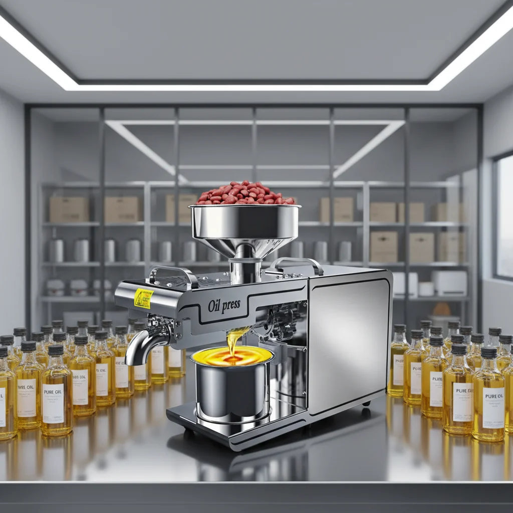 Peanut/avocado/coconut/soybean/olive Oil Mini Oil Press Small Home Factory Direct Supply