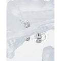 High Quality Cute Design S925 Sterling Silver Heart Hoop Earrings for Women YHE3026
