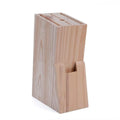 Wood Knife Holder Block Scissor Slot Storage Cutlery Display Rack Wooden Kitchen Organizer Tool