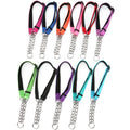 Reflective Neoprene Design Solid Ribbons Padded Nylon Martingale Big Dog Collar Zinc Alloy Chain Customizable Training Wholesale
