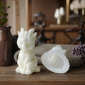 Animal Shape Kitten Plaster Candle Silicone Mold Home Decoration Diy Scented Candle Mold