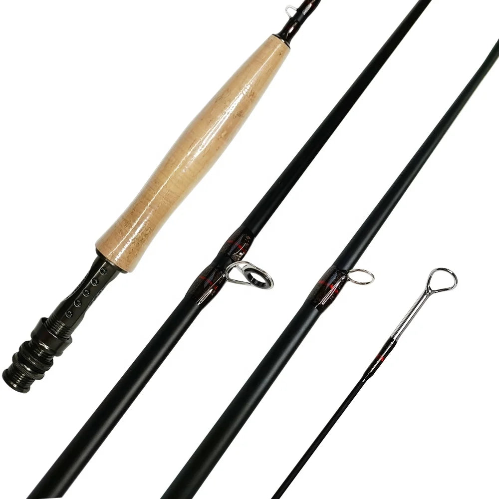 Newbility 8ft 3/4 Fly Fishing Blank 24T Carbon Fiber AA Cork Handle Fast Fly Fishing Rod