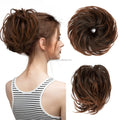 Women's Synthetic Kinky Curl Short Curly Wavy Ponytail Rubber Band Hair Piece Instant Updo Messy Buns Chignon Styles-Wholesale