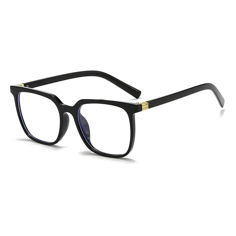 Brand Designer MIN New Square Optical Frames Eco-Friendly Lightweight Fashion UV400 Sunglasses High-end Anti Blue Light Diamond