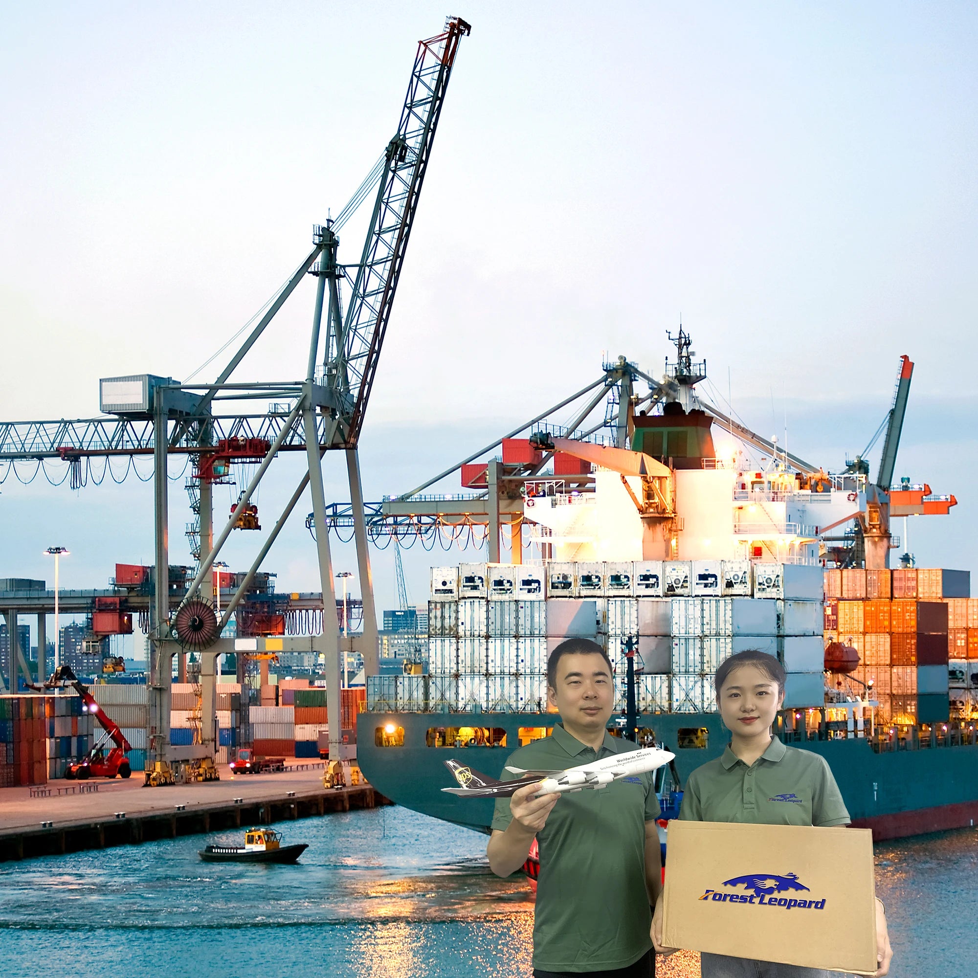 SeaCargo Freight Forwarder FBA Ddp From China Shenzhen Shipping Agents to UK USA Canada France Germany to Door