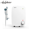 Plastic Material Electric Water Heater for Bath Knob Control Geyser Tankless Small Size Hot Sale Product