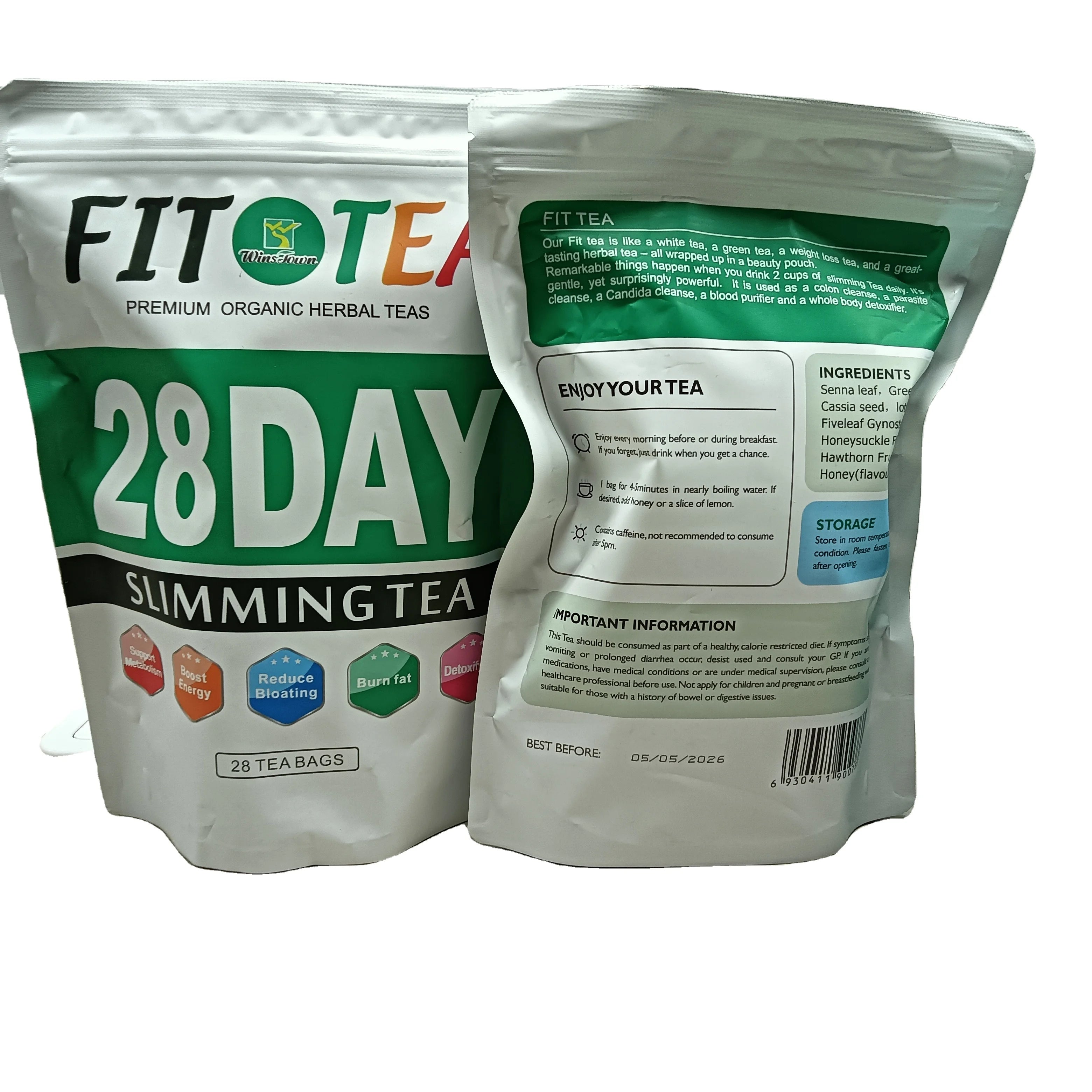 Best Slim Tea for Men and Women Detox Tea 28 Days Beauty Fitness Chinese Tea ThÃ© Minceur Perte De Poids