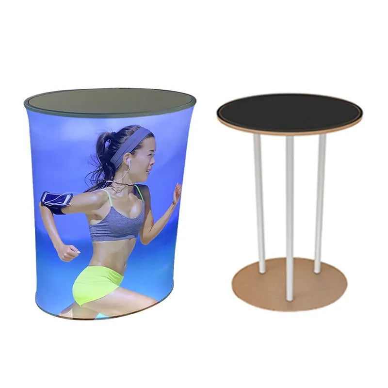 Custom Printed Waterproof Sunproof Trade Show Counter/Table for Exhibitions & Events with Customizable Size
