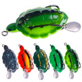 5.7cm-11.7g Wholesale Rubber Soft Bait Fishing Frog Lure Spoon Spinner Frog Soft Fishing Lure Combo