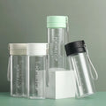 BPA Free PC Material 800ml 600ml Eco-Friendly Portable Water Bottle with Rope & Lid Custom Logo Gym Outdoor Sports