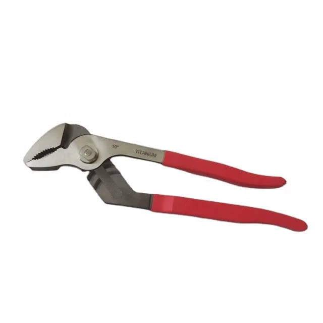 Oak Brand Corrosion-resistantNon Magnetic Titanium Hand Tools Water Pump Plier 10" CE Certification With Red Handle for MRI