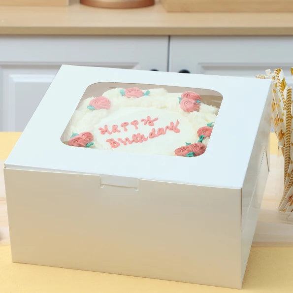 Laser Cut Wedding Small Christmas Wholesale Low Moq Diaper Gift Tall Round Triangle Cake Box