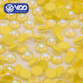 VDD 302 D Light Topaz SS6-SS30 Non-Hotfix Glass Rhinestones Crystal Flatback Stones Diamond for Nail Art Accessories DIY Crafts