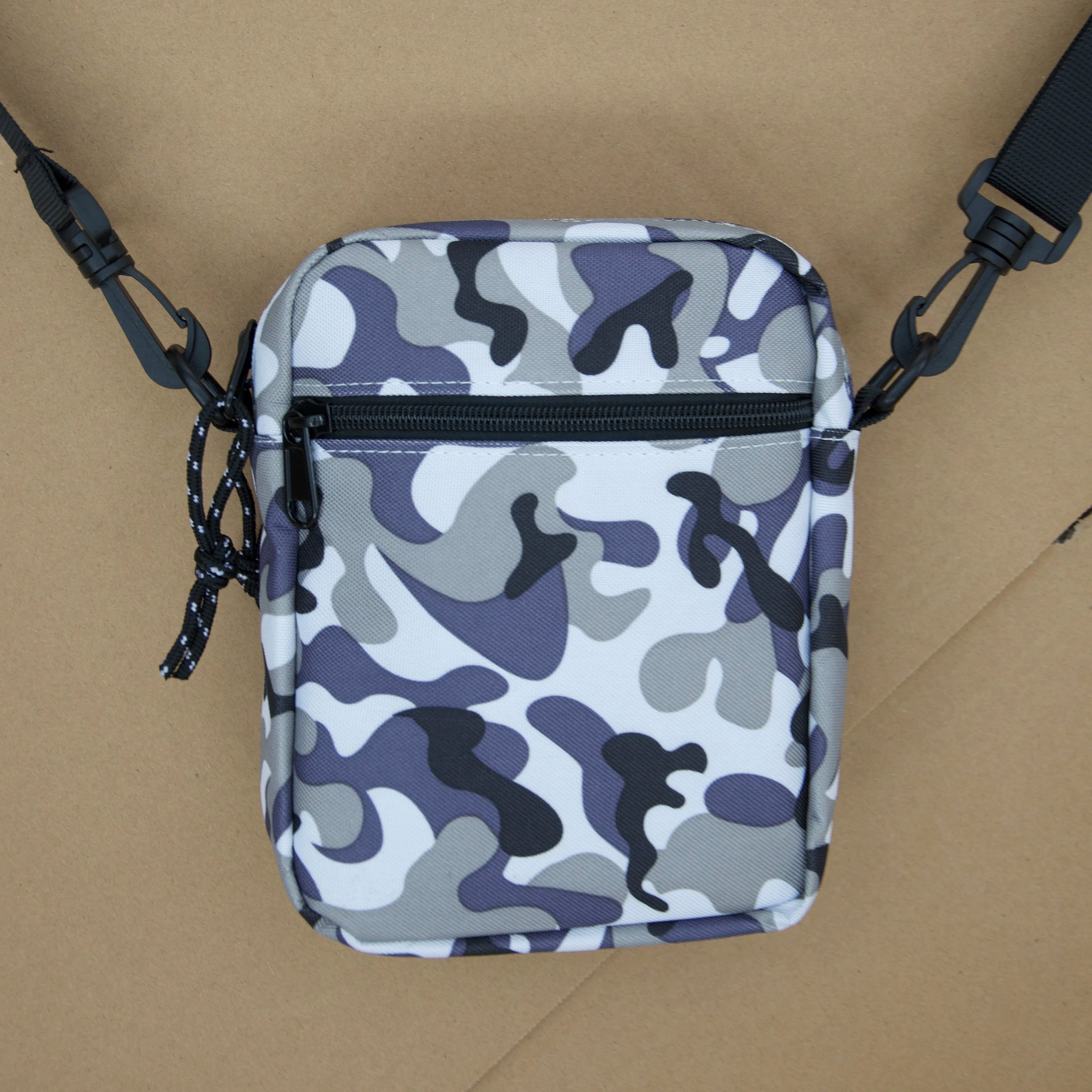 Custom Fashion Mini Sling Messenger Strip Women Mens Lady Shoulder Crossbody Side Bags Fashion Casual Men's Bag