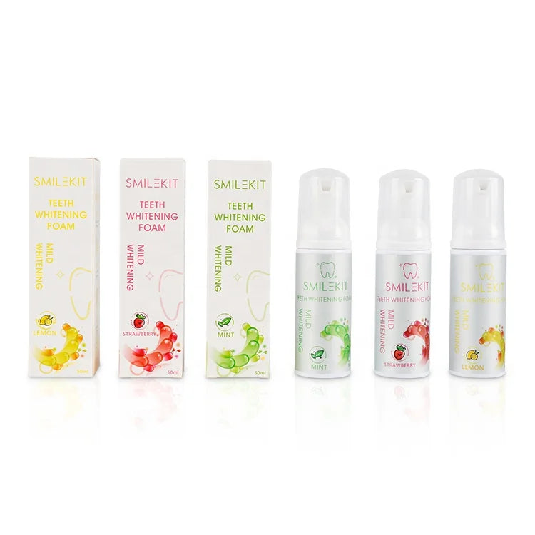 2022 Newest Factory Manufacture Natural Cleanser Mousse Teeth Whitening Gel