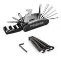RIDERACE Multifunction Bicycle Tool Set 16 in 1 Tool Kit Tire Repair Kits Puncture Patches Wrench Screwdriver Helper Combination