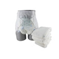 High Absorbency Soft Breathable Disposable Dry Surface Pants Adult Diaper Leak Guard Surround Elastic Waist FENROU Incontinence