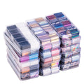 Low Moq Gold Tortie Logo Brand Luxury Designer Sticker Nail Art Transfer Foil Rolls for Nail Art