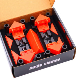 4pcs 5-22mm Right Angle Corner Clamps Woodworking Locator of Corner Clip Positioning Fixture Tool