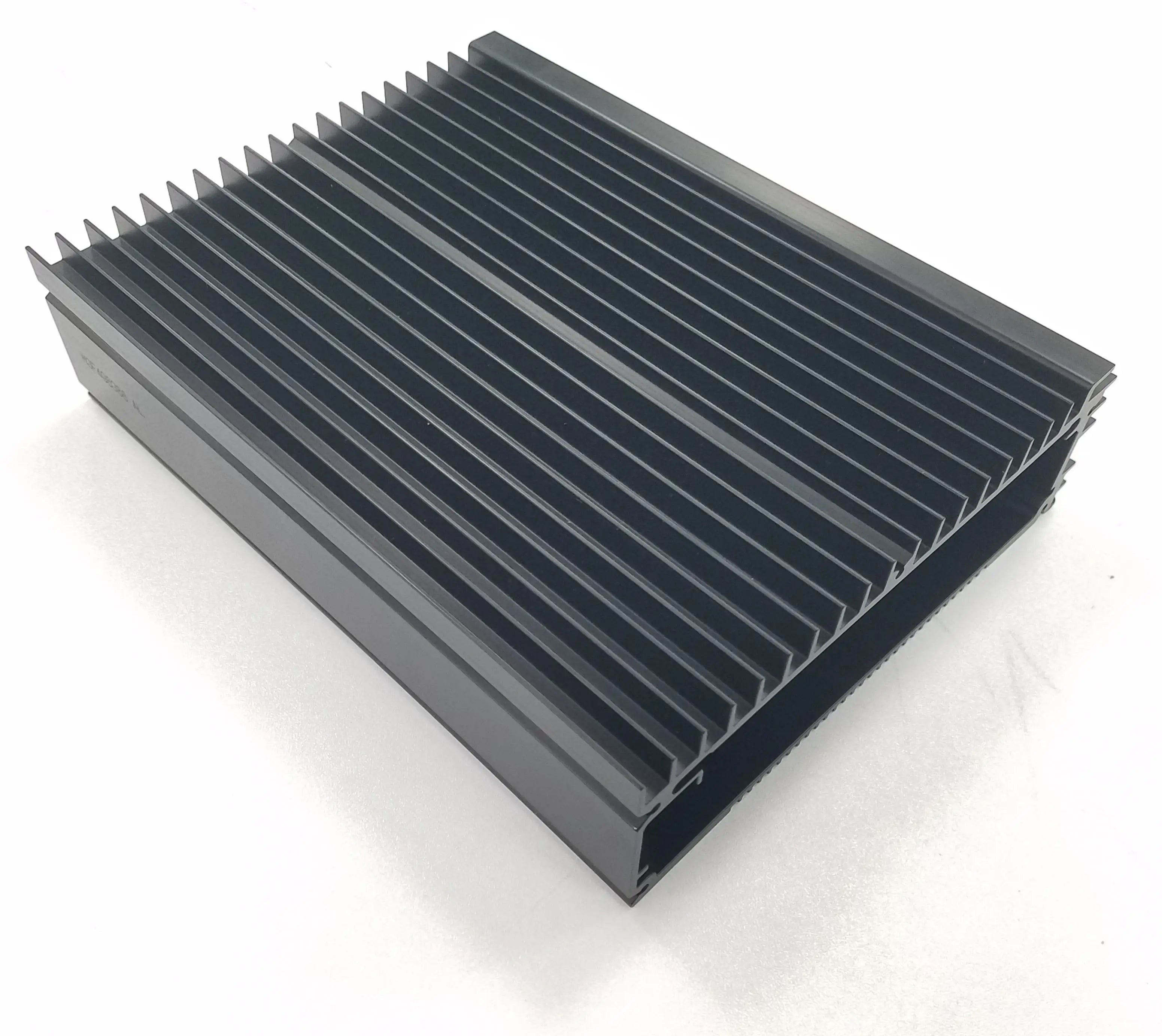Kingmetal Extruded Aluminum Heatsink for Car Amplifier CPU CNC Machined Surface Custom Factory Prototyping