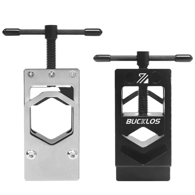 BUCKLOS Bicycle Fork Tube Cutter Durable Bike Seatpost Tube Cutter Aluminum Alloy Steel Road Mountain Bike Handlebar Saw Tool