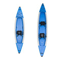Best Selling Tandem High Density Fishing 2 Person 420cm 3 Years Kayak 2 Person Plastic Kayak Intex Para 2 Personas CE  TUV