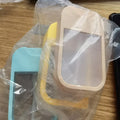 Cell Phone Shape 45ml Plastic Credit Card Size Flat Bottle with Key Chain Silicone Cover Pocket Sized Perfume Spray Bottle