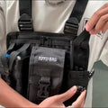 New  Men's Women's Tactical Chest Bag  Outdoor Workwear Vest Fashionable Shoulder Backpack Chest Bag