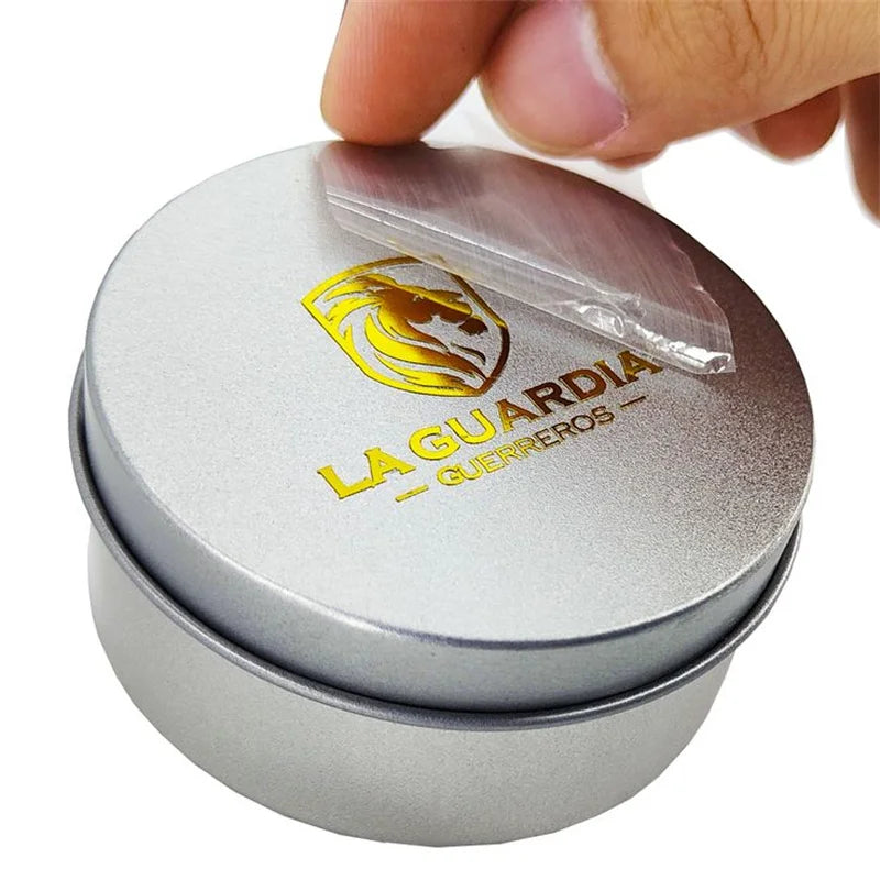 Custom Printed Gold Logo 3D Vinyl UV Transfer Metal Label Stickers Premium Packaging for Boxes and Items