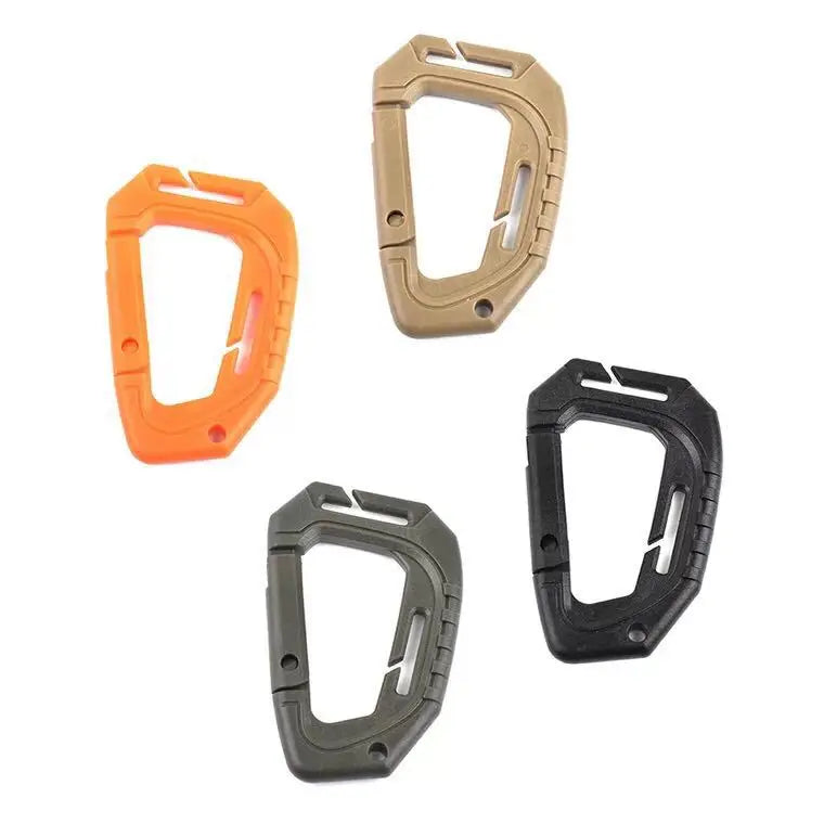 Outdoor Medium Tactical Carabiner ITW Molle Buckle Hook Backpack Molle System D Buckle Camping Climbing Accessories