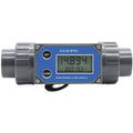 Digital Display Flowmeter NPN LCD Screen Irrigation Turbine Flow Meter PVC Pipe Liquid Flow Measuring Electric