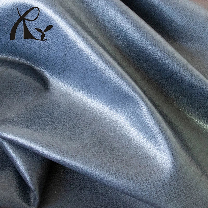 0.6mm Embossed PU Microfiber Synthetic Leather Breathable and Wear-Resistant for Shoes Lining Sofa Bags Furniture