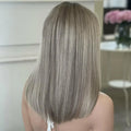 Bob Wig Cuticle Aligned Virgin European Human Hair Full Lace Wigs Unprocessed Raw Hair Transparent Swiss Lace Front Wig