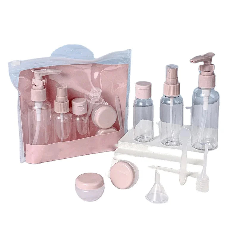 Portable PET Plastic Cosmetic Bottles with Seals for Beauty & Personal Care Products
