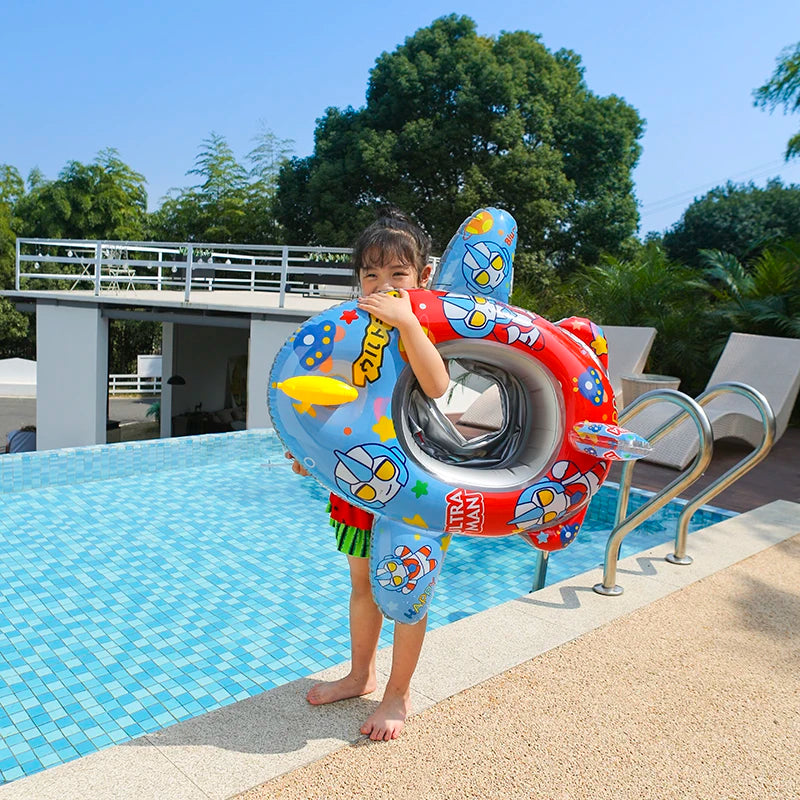 Inflatable Swimming Pools Toys Seat Float Car Boat Kids Pool Floats with Water Gun