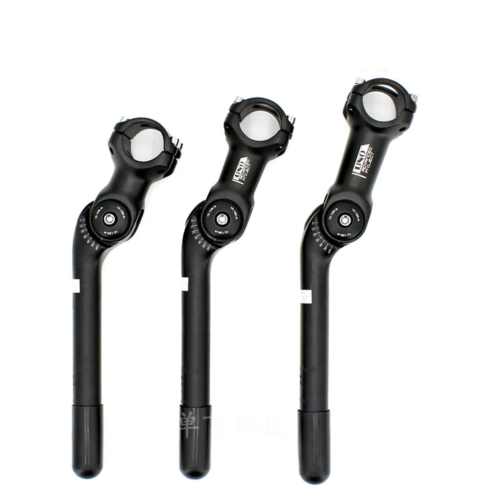 Adjustable Stem Bicycle Goose Head Raised Handle Folding Bicycle Retro Elevated Riser Road Vehicle Lifting Handlebar Accessories