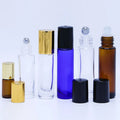 High Quality for Amber 5ml 15ml 10ml 20ml Glass Roll on Bottles Stainless Steel Ball Essential Oil Lotion Roller Bottle 100pcs
