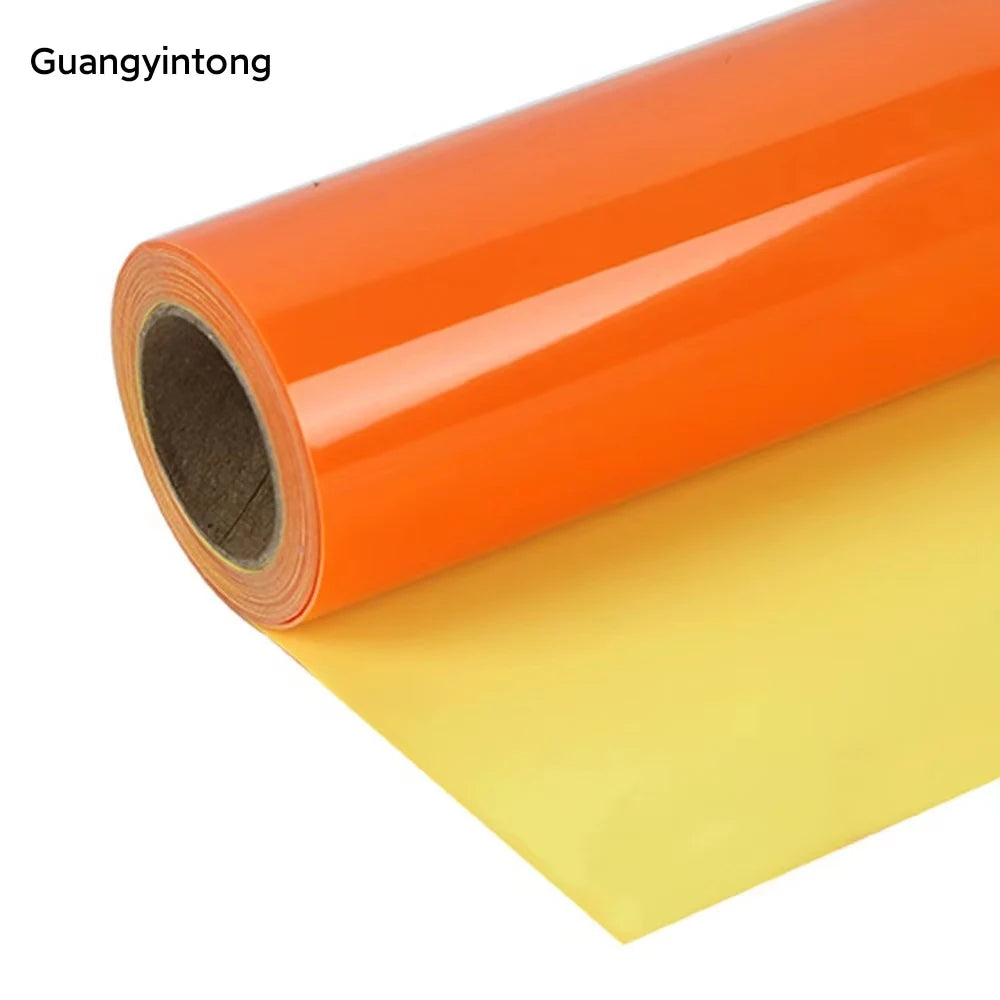 Guangyintong Wholesale Pu Heat Transfer Vinyl Temperture Change Htv Iron on Shirts Good Quality