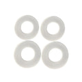 Customized PTFE F4 Washer with Plain Surface for Screws and Bolts Compatible M2-M64 ISO9001 Certified OEM/ODM Service