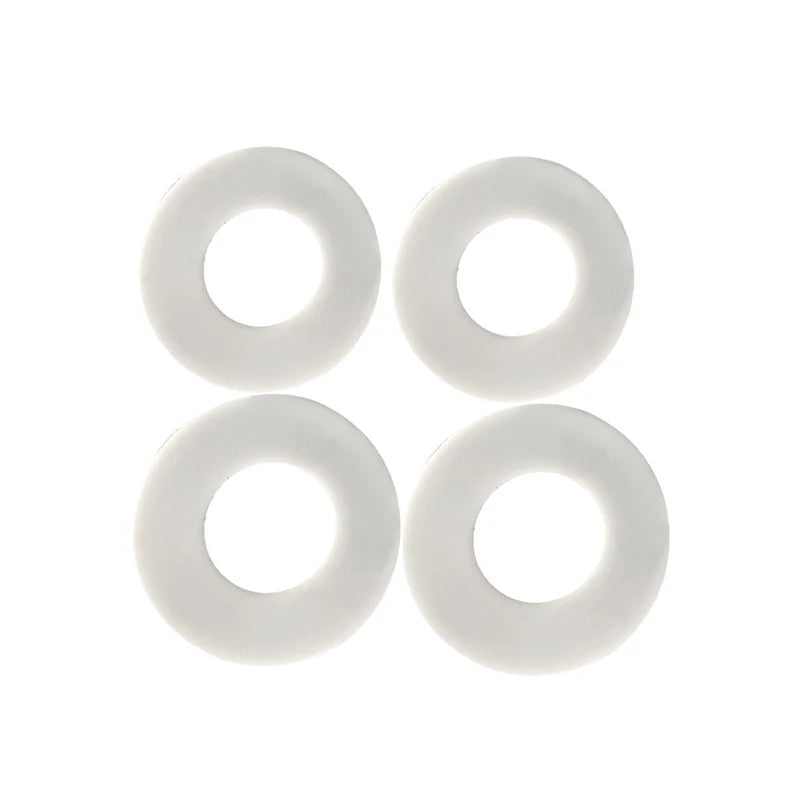 Customized PTFE F4 Washer with Plain Surface for Screws and Bolts Compatible M2-M64 ISO9001 Certified OEM/ODM Service