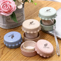Wheat Straw Made Telescopic Folding Teacups Portable Activities Folding Water Mug Outdoor Retractable Travel Coffee Cup
