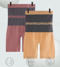 High Waist Large Size Body Shaper Butt Lift Pants Postpartum Belly Tight Pants Flat Leg Tightening Tummy Control Pants