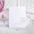 100 Pcs/Lot DIY Packing Card Bracelet Necklace Display Cards Custom Logo Packaging Tags