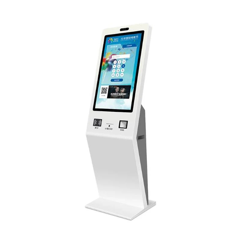 Wireless Touch Screen Queue Management System Hospital Bank Automatic Queue Kiosk LED Display Ticket Machine